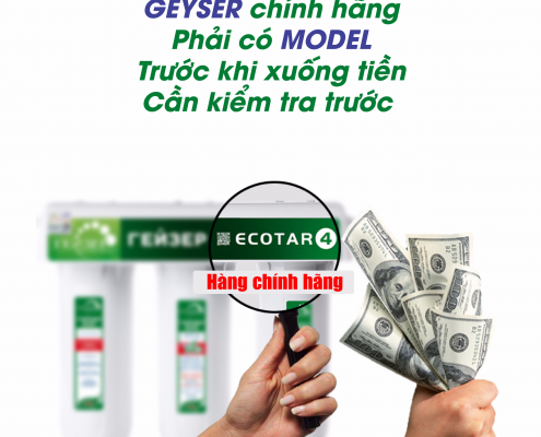 Máy lọc nước nano Geyser Ecotar 4