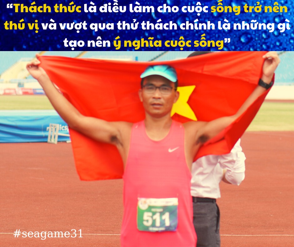 Ceo Lê Đình Vĩnh là một trong 100 vận động viên được tuyển chọn trên cả nước đồng hành cùng giải chạy Marathon tại Segame 31