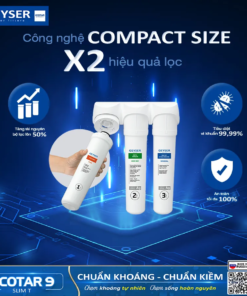 Công nghệ Compact Size của máy Geyser Ecotar 9 SLim T