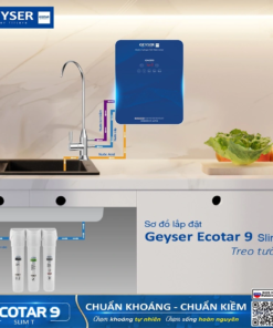 Sơ đồ lắp đặt Geyser Ecotar 9 Slim T