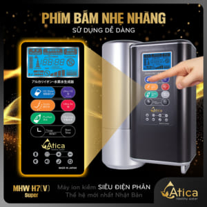 Bộ phím bấm nhẹ nhàng của Atica SUPER MHW-H7(V)