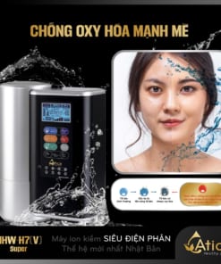 Máy lọc nước ion kiềm Siêu Điện Phân Atica SUPER MHW-H7(V) tao nước chống oxy hóa