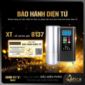 Chính sách bảo hành điện tử của Atica