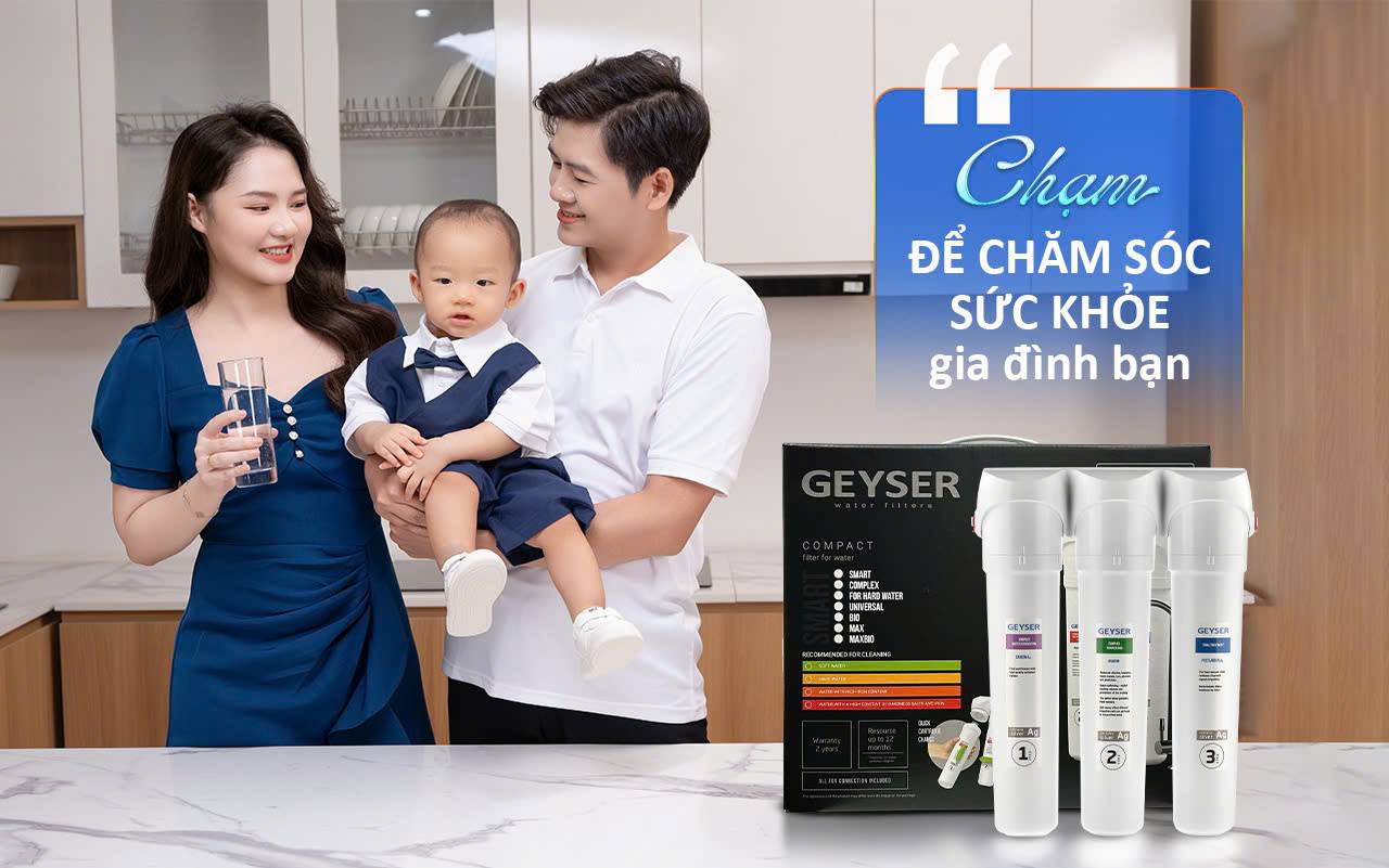 Geyser Ecotar 3 Smart giúp chăm sóc sức khỏe gia đình 