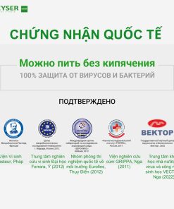 Hiệu quả được công nhận bởi các tổ chức hàng đầu thế giới