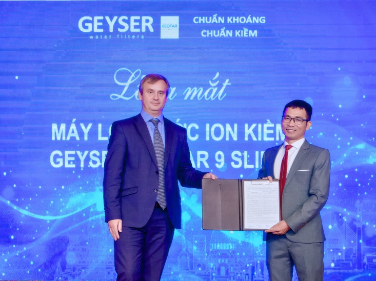 Geyser Việt Nam - đơn vị uỷ quyền phân phối chính hãng tại Việt Nam