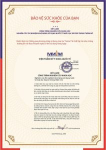 Chứng nhận bảo vệ sức khỏe của Geyser Typhoon 10 BB