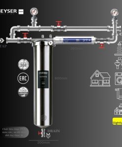 Hệ thống lọc nước tổng đầu nguồn Geyser Ecotar 1F1A