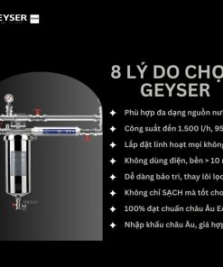 8 lý do nên sử dụng lọc nước tổng đầu nguồn mini Ecotar 1F1As
