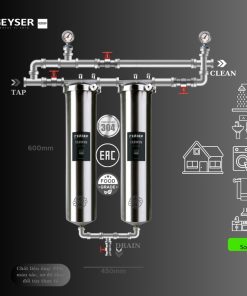Hệ thống lọc nước tổng đầu nguồn Geyser Ecotar 2F