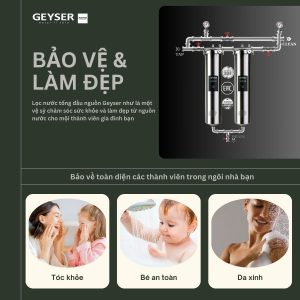 Hệ thống lọc nước tổng đầu nguồn Geyser Ecotar 2F