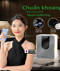 Máy lọc nước Ecotar 9 Pro tạo nước chuẩn khoáng nhờ công nghệ Quasi-Softening