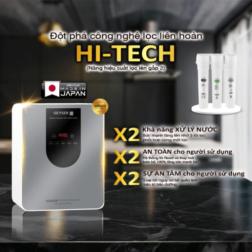 Ecotar 9 Pro đột phá công nghệ lọc liên hoàn
