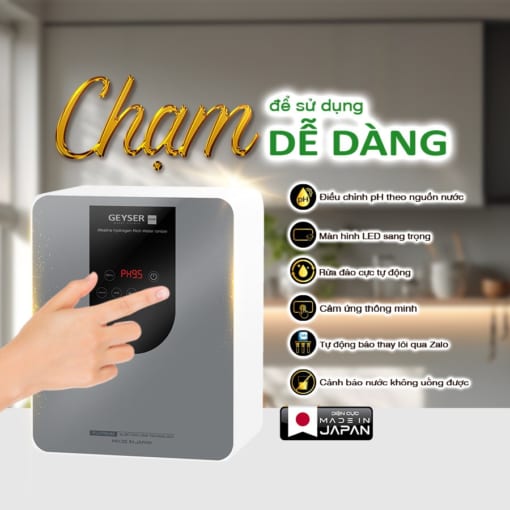 Cảm ứng một chạm siêu nhạy giúp nâng tầm trải nghiệm