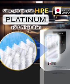 Ecotar 9 Pro sử dụng công nghệ điện phân chuẩn Nhật