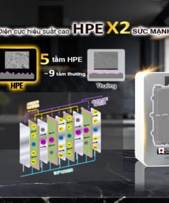 Ecotar 9 pro tích hợp điện cực hiệu suất cao HPE