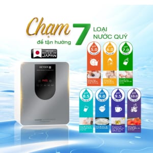 7 loại nước quý được tạo ra từ Geyser Ecotar 9 Pro