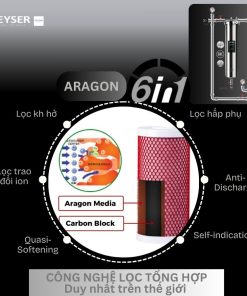Công nghệ lọc tổng hợp duy nhất trên thế giới được tích hợp lọc tổng Geyser