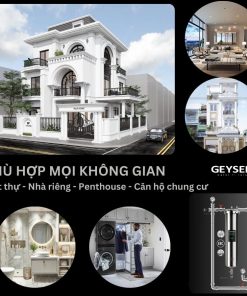 Dễ dàng lắp đặt lọc tổng đầu nguồn Geyser Ecotar 1F2A mọi vị trí phù hợp mong muốn của bạn