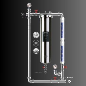 Hệ thống lọc nước tổng đầu nguồn Geyser Ecotar 1F2A