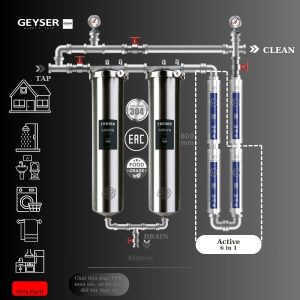 Hệ thống lọc nước tổng đầu nguồn Geyser Ecotar 2F4A
