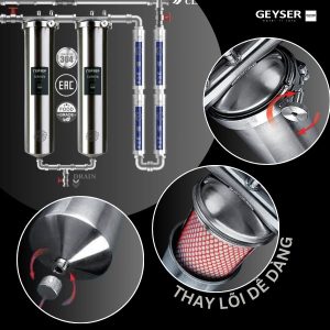 Hệ thống lọc nước tổng đầu nguồn Geyser Ecotar 2F4A