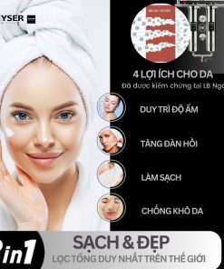 Hệ thống lọc nước tổng đầu nguồn Geyser Ecotar 2F4A có công nghệ chăm sóc da duy nhất trên thế giới