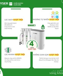 Lợi ích vượt trội của Geyser Ecotar 9 ROMIX