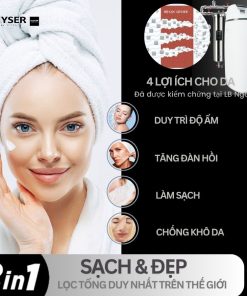 Lọc tổng đầu nguồn Geyser Ecotar 1F20S lợi ích cho da