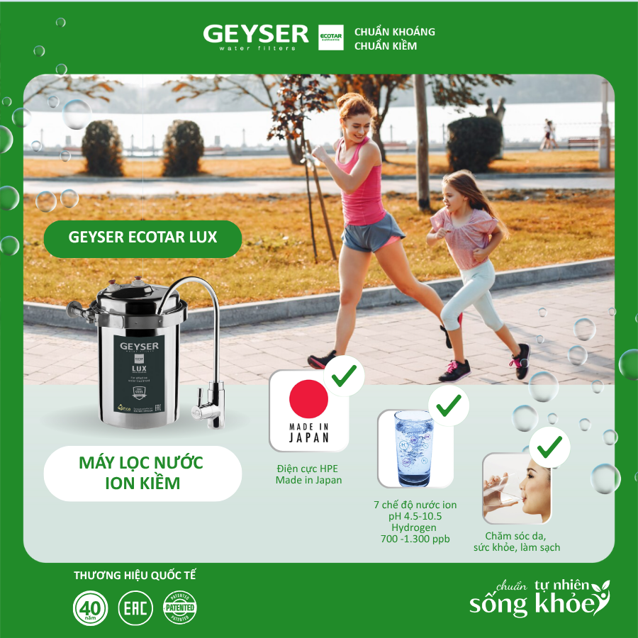 Máy lọc nước Geyser Ecotar LUX