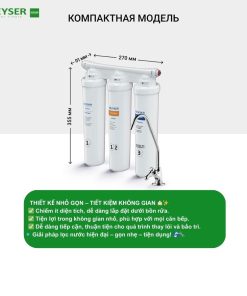 Ưu điểm nhỏ gọn của Geyser Ecotar 3 Optima