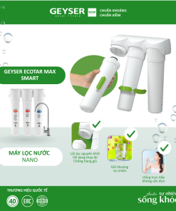 Máy lọc nước nano Geyser Ecotar MAX Smart