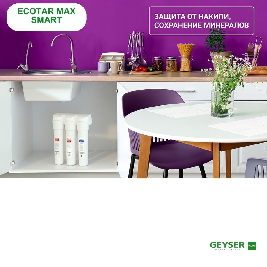 Geyser Ecotar Max Smart phù hợp không gian hiện đại