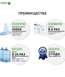 Lợi ích kinh tế của máy lọc nước Geyser Ecotar 3 Optima